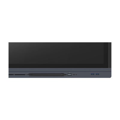 H11S 65 इंच 4K कॉन्फ्रेंस बोर्ड 8G RAM UHD स्मार्ट इंटरएक्टिव फ्लैट पैनल