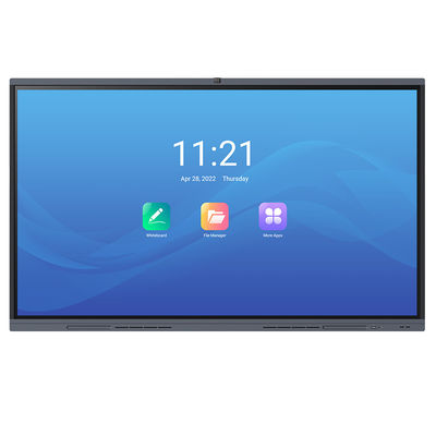 स्कूलों के लिए H11S 75 '' 8G RAM स्मार्ट टीच बोर्ड 4K UHD इंटेलिजेंट इंटरएक्टिव फ्लैट पैनल