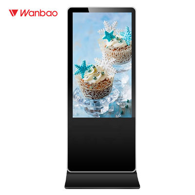 4cm अल्ट्रा थिन बॉडी के साथ LED LCD इंडोर डिजिटल एडवरटाइजिंग डिस्प्ले साइनेज