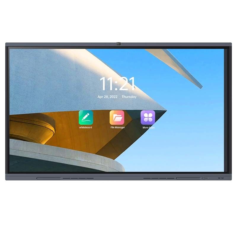 H11S मल्टी टच स्क्रीन स्मार्ट इंटरएक्टिव फ्लैट पैनल 86 इंच OEM 4K डिजिटल व्हाइटबोर्ड