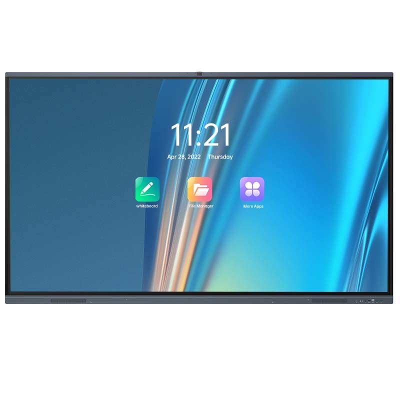 कक्षा के लिए 75 ''यूएचडी एलईडी इंटरएक्टिव बोर्ड व्हाइटबोर्ड स्मार्ट बोर्ड
