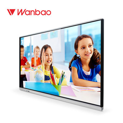 स्मार्ट एजुकेशन इंटरएक्टिव व्हाइटबोर्ड पोर्टेबल डिजिटल वाईफाई डुअल सिस्टम स्क्रीन