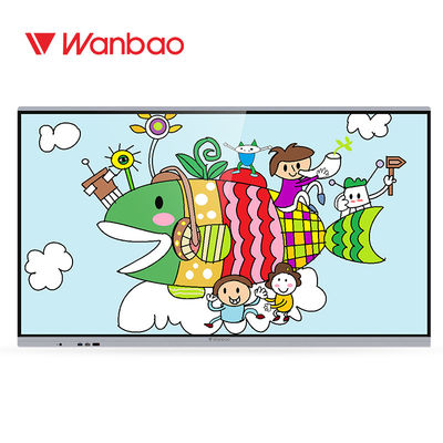 कक्षा शिक्षा टच स्क्रीन इंटरएक्टिव व्हाइटबोर्ड एल्यूमीनियम मिश्र धातु फ्रेम