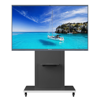 75 "स्मार्टबोर्ड प्रोजेक्टर टच स्क्रीन इंटरएक्टिव डिजिटल बोर्ड इंटरएक्टिव फ्लैट पैनल फॉर एजुकेशन विथ विंडो सिस्टम